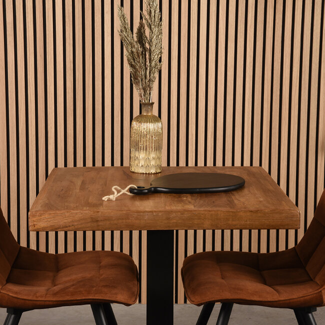 Label51 Serveerplank - Zwart - Mangohout - One Size