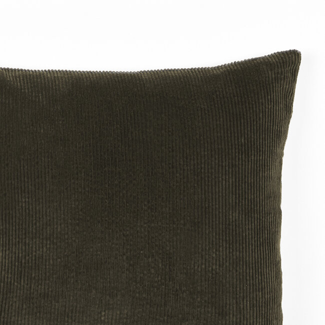 Label51 Sierkussen Rib - Army green - Katoen - One Size