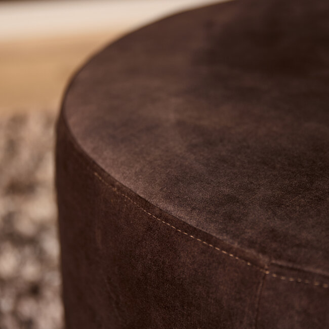 MySofa Hocker | Rond | 60 cm | Adore 108 | Brown
