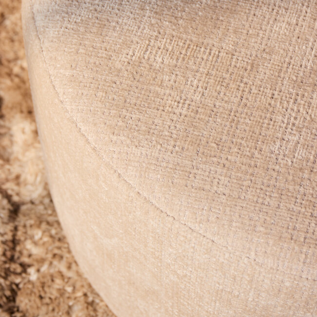 MySofa Hocker | Rond | 60 cm | Cremona 02 | Beige