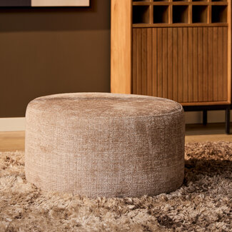 MySofa Hocker | Rond | 60 cm | Cremona 14 | Taupe