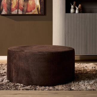 MySofa Hocker | Rond | 80 cm | Adore 108 | Brown