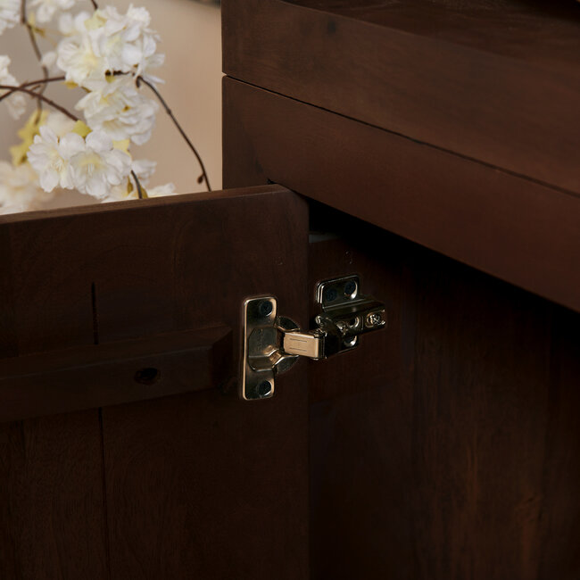 Starfurn Vakkenkast Brussel Brown XL | 160 cm