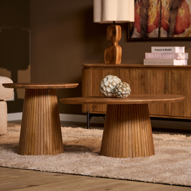 Starfurn Salontafel | Solana | 80 cm | Naturel