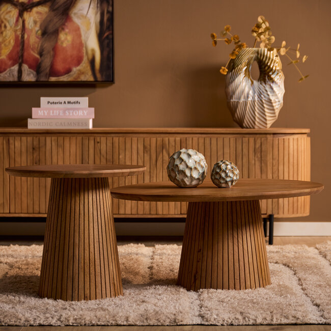 Starfurn Salontafel | Solana | 80 cm | Naturel