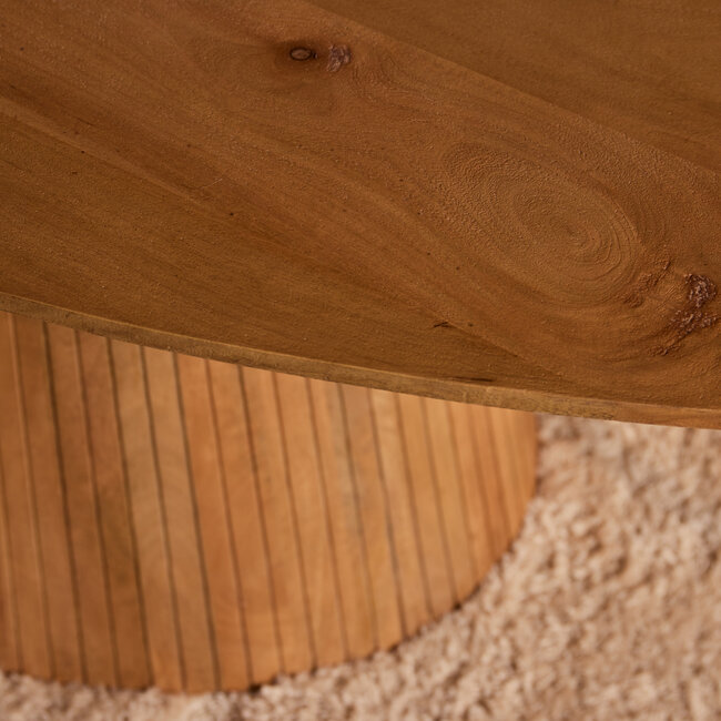 Starfurn Eettafel Solana | 210 cm | Naturel | Ovaal