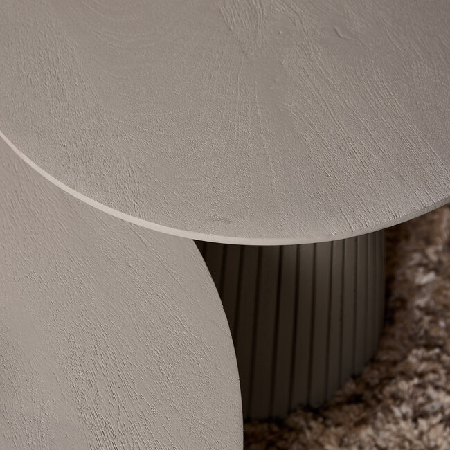 Starfurn Salontafel Solana | 80 cm | Taupe