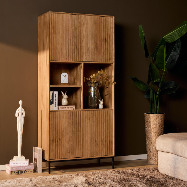 Starfurn Vakkenkast Madison Natural | 90 cm
