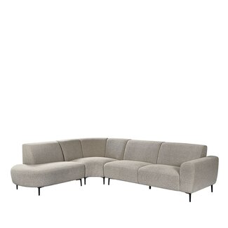 Label51 Hoekbank Mauro Links Mushroom Royal Boucle