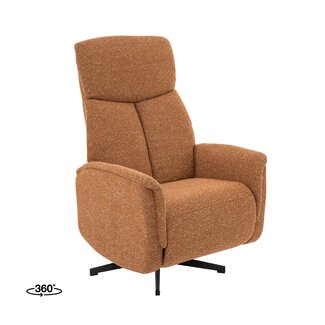 Label51 Fauteuil Helsinki Coral Royal Boucle