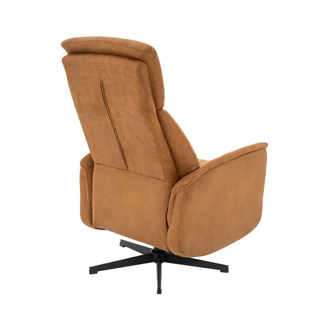 Label51 Fauteuil Helsinki Cognac Micro Suede