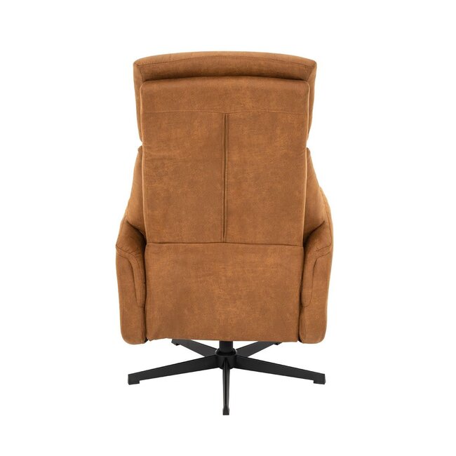Label51 Fauteuil Helsinki Cognac Micro Suede