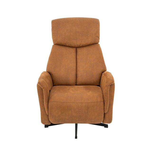 Label51 Fauteuil Helsinki Cognac Micro Suede