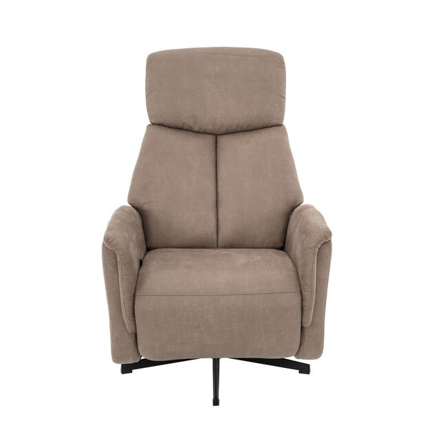 Label51 Fauteuil Helsinki Taupe Micro Suede
