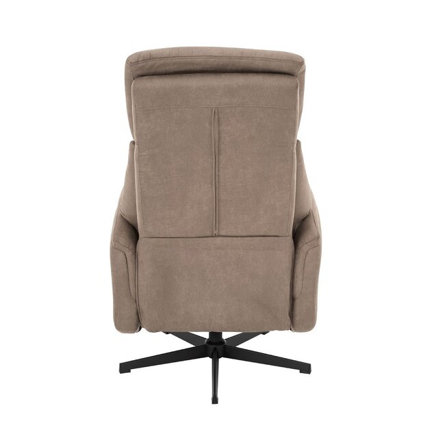 Label51 Fauteuil Helsinki Taupe Micro Suede