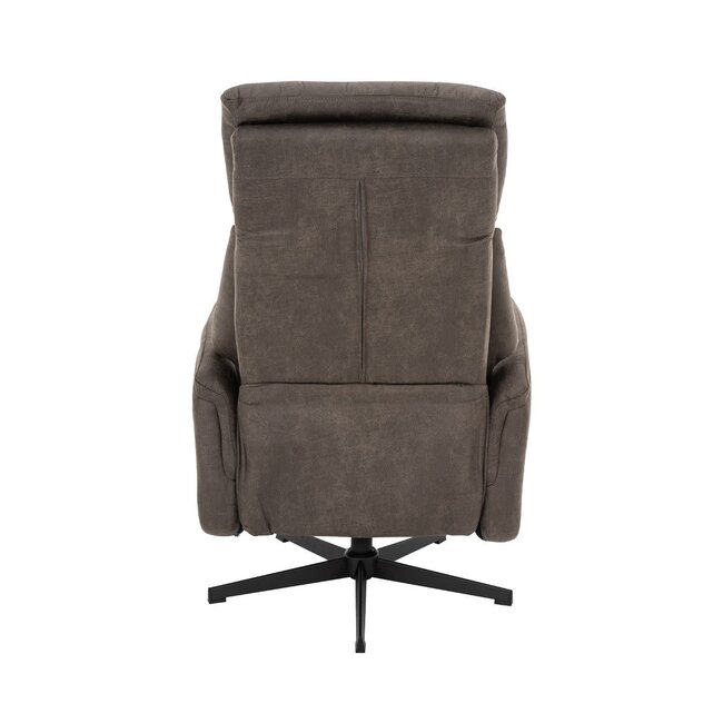 Label51 Fauteuil Helsinki Antraciet Micro Suede