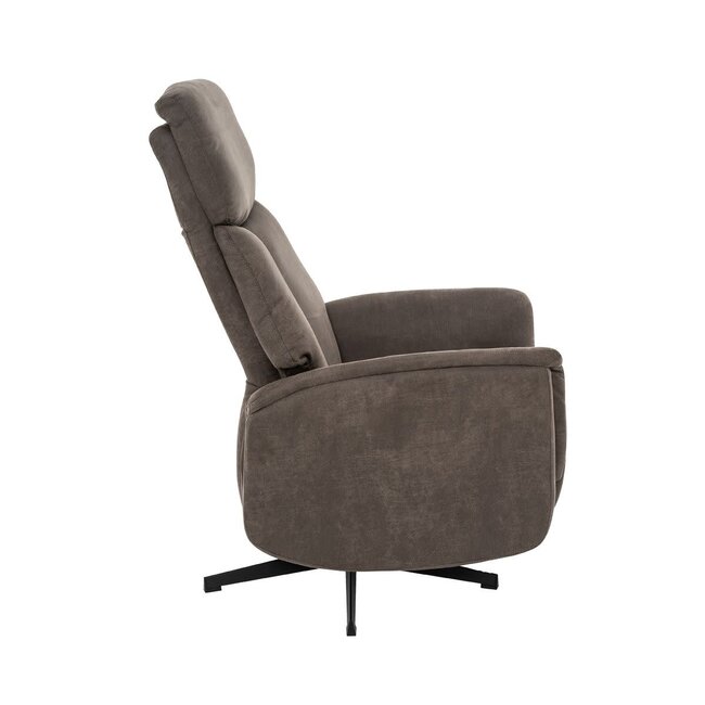 Label51 Fauteuil Helsinki Antraciet Micro Suede