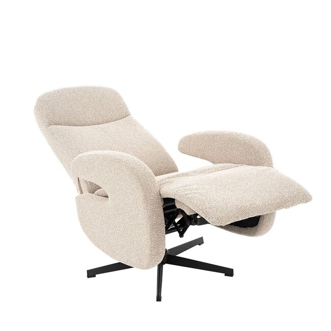 Label51 Relaxfauteuil Esbjerg Naturel Royal Boucle
