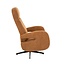 Label51 Relaxfauteuil Esbjerg Cognac Micro Suede
