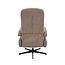 Label51 LABEL51 Relaxfauteuil Esbjerg Taupe Micro Suede – Luxe Manuele Relaxstoel