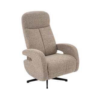 Label51 Relaxfauteuil Esbjerg Mushroom Royal Boucle