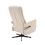 Label51 LABEL51 Elektrische Relaxfauteuil Tampere Naturel Royal Bouclé – Luxe Elektrische Relaxstoel