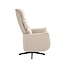 Label51 LABEL51 Elektrische Relaxfauteuil Goteborg Naturel Royal Bouclé – Luxe Draaibare Relaxstoel