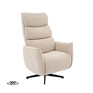 Label51 Elektrische Relaxfauteuil Goteborg Royal Boucle Naturel