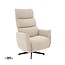 Label51 LABEL51 Elektrische Relaxfauteuil Goteborg Naturel Royal Bouclé – Luxe Draaibare Relaxstoel