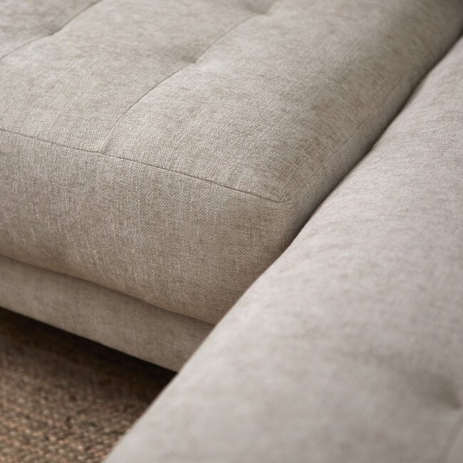 Pepp Bank Oreo Chaise longue rechts - Tesla 2003 linnen