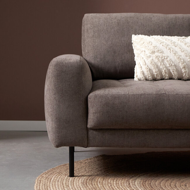 Pepp Bank Oreo Chaise longue rechts - Tesla 2004 linnen