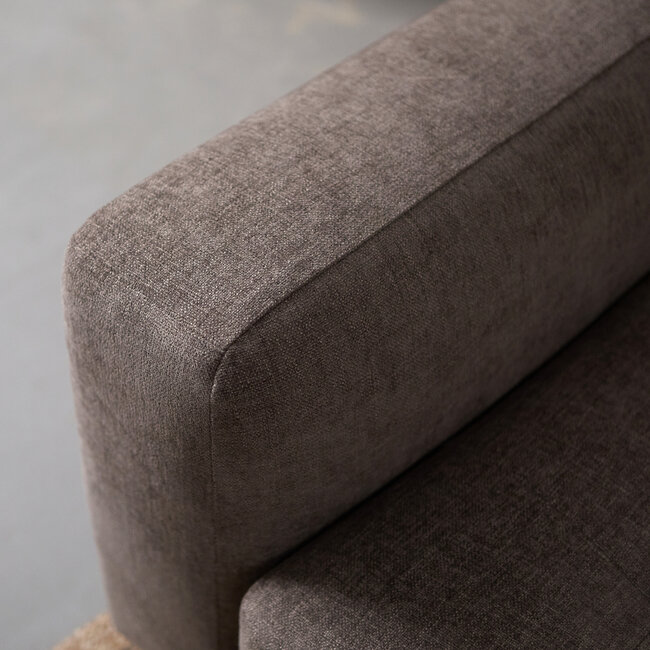 Pepp Bank Oreo Chaise longue rechts - Tesla 2004 linnen