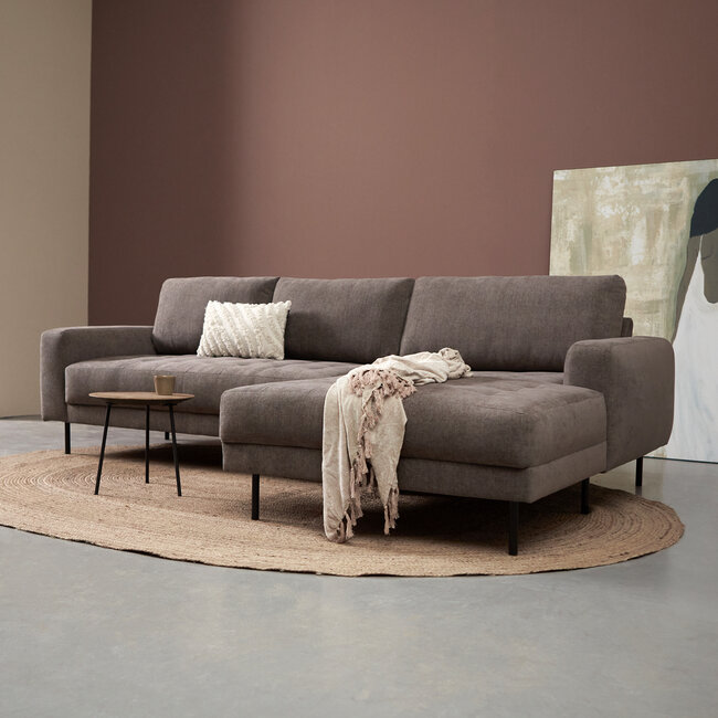 Pepp Bank Oreo Chaise longue rechts - Tesla 2004 linnen