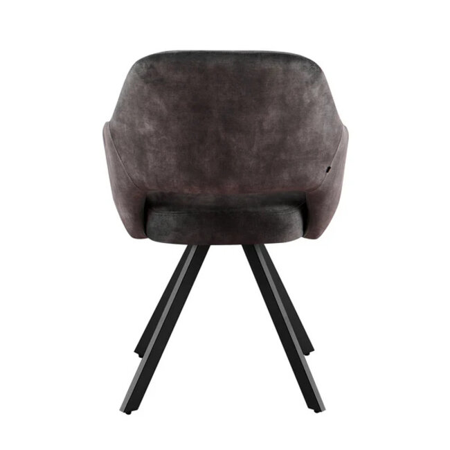 Benoa Eetkamerstoel Emilie Adore 29 Antraciet