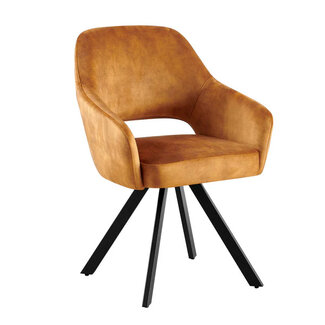 Benoa Eetkamerstoel Emilie Adore 15 cognac
