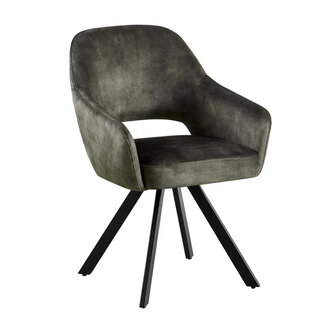 Benoa Eetkamerstoel Emilie adore 17 moss