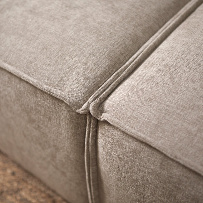 Pepp Hoekbank PLAY met chaise longue rechts in Tesla 2003