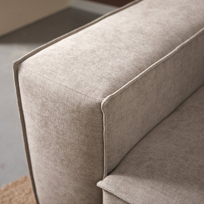 Pepp Hoekbank PLAY met chaise longue rechts in Tesla 2003