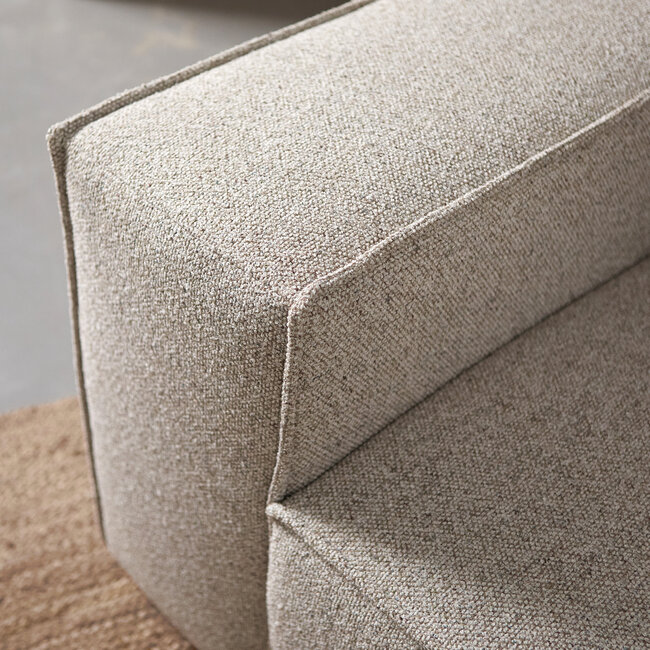 Pepp Hoekbank PLAY met chaise longue rechts in Serenity 03