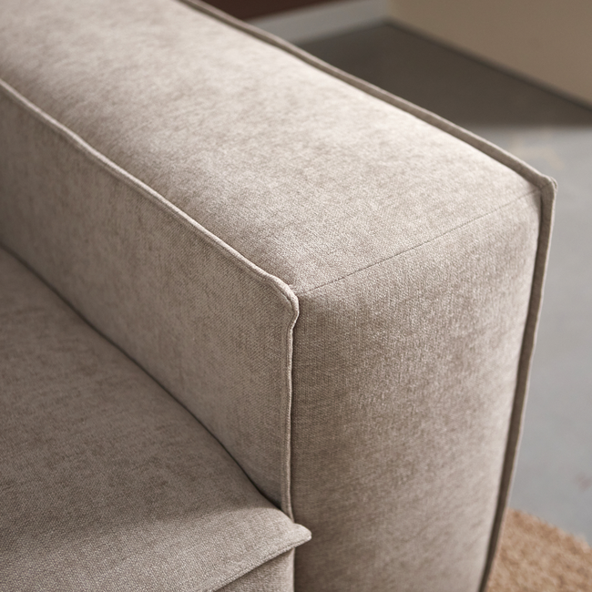 Pepp Hoekbank PLAY met chaise longue links in Tesla 2003