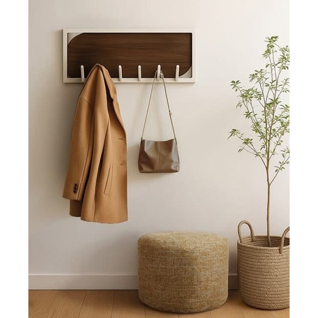 Nijwie Santa Cruz kapstok 60 met 7 haken - Welcome Home Collection