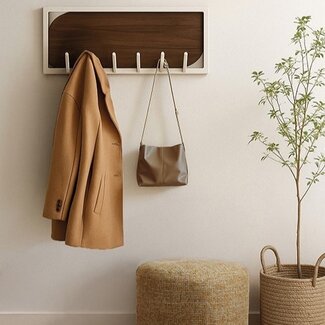 Nijwie Santa Cruz kapstok 60 met 7 haken - Welcome Home Collection