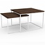 Nijwie Jamaica salontafel, vierkant, set van 2 - Welcome Home Collection