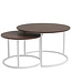 Nijwie Barbados salontafel, rond, set van 2 - Welcome Home Collection
