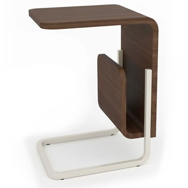 Nijwie Belize laptoptafel met houten tijdschriftenhouder - Welcome Home Collection