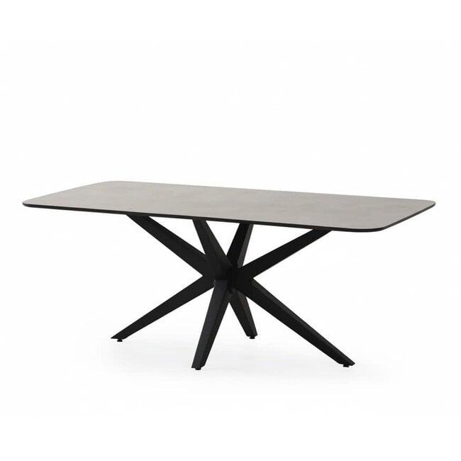 Nijwie Bianca eetkamertafel - langwerpig met ronde hoeken 220 x 103