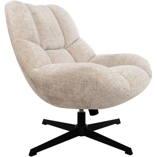 Nijwie Chuck draaifauteuil 360 + rock system cremona natural 02