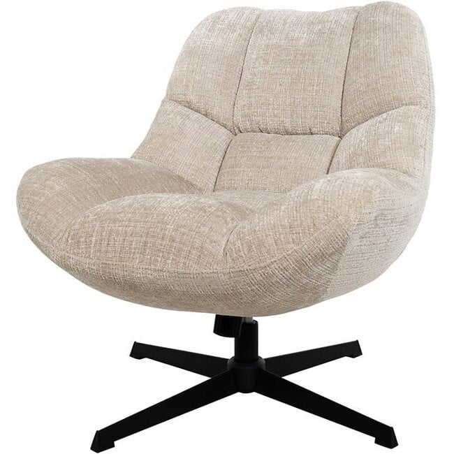 Nijwie Chuck draaifauteuil 360 + rock system cremona natural 02