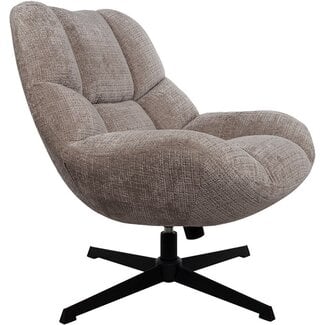 Nijwie Chuck draaifauteuil 360 + rock system cremona fur 24
