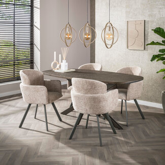 WoonStijl Eettafel Bronvik deens ovaal 180 cm